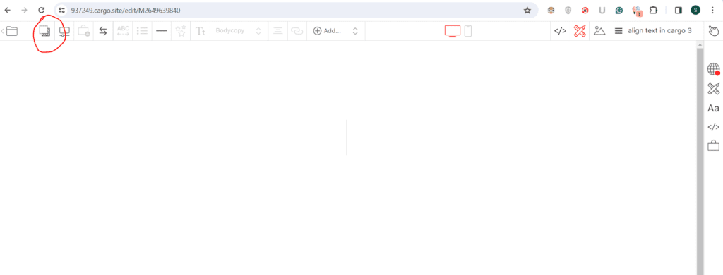 Add background image in cargo collective - Cargo Site Tutorials