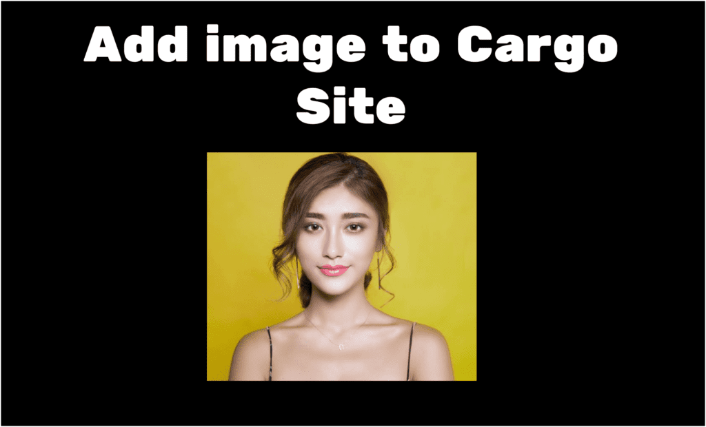 Add images in Cargo Collective site builder - Cargo Site Tutorials